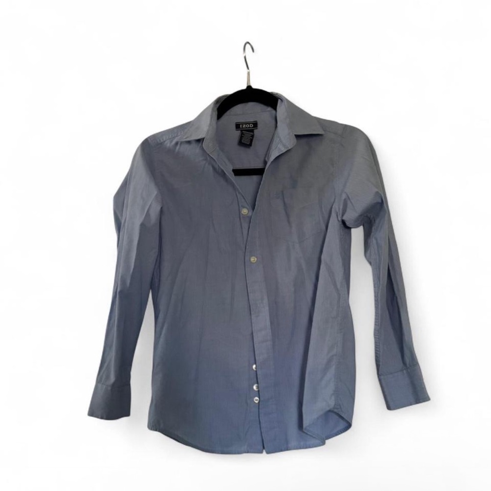 Izod Boy's Blue Shirt